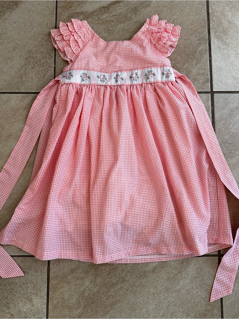 NWT LAURA ASHLEY LONDON GIRL’S DRESS Size 6X
